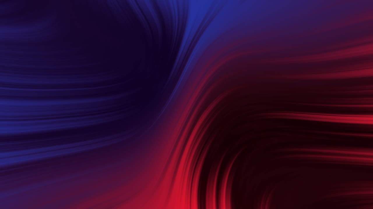 Animation Of Gradient Blue And Red Colors Moving Like A Fluid