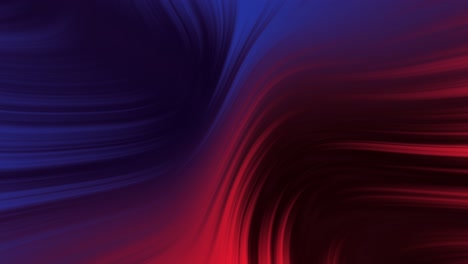 animation of gradient blue and red colors moving like a fluid