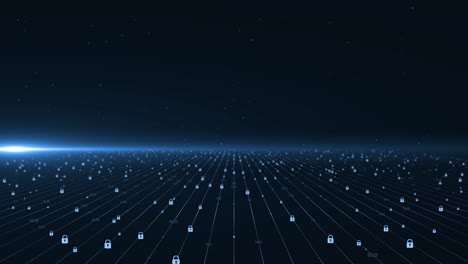 technology digital wave background concept cyber technology futuristic stream data flow hi tech