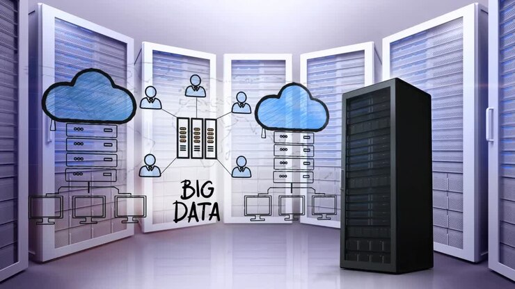Server towers for cloud