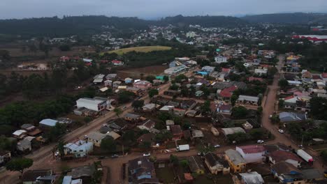 inundaciones en el sur de brasil 2024 - vista aérea de las secuelas de las inundaciones en sao sebastião do cai - rio grande do sul