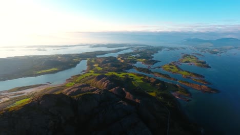 bronnoysund, la hermosa naturaleza de noruega