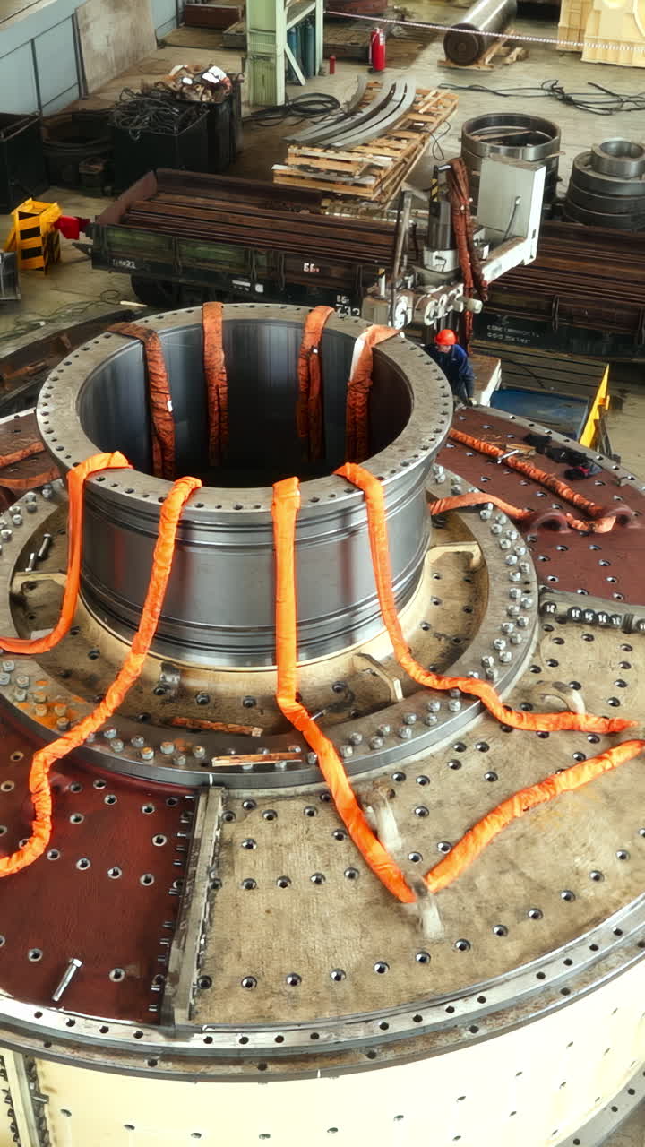 Large Metal Structure in Industrial Setting