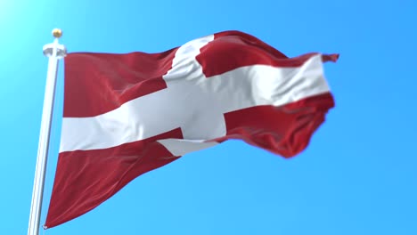 flag of the italian city of como in the region of lombardy, italy. loop