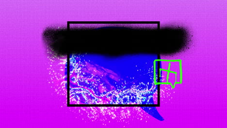 animación retro al estilo de los años 80