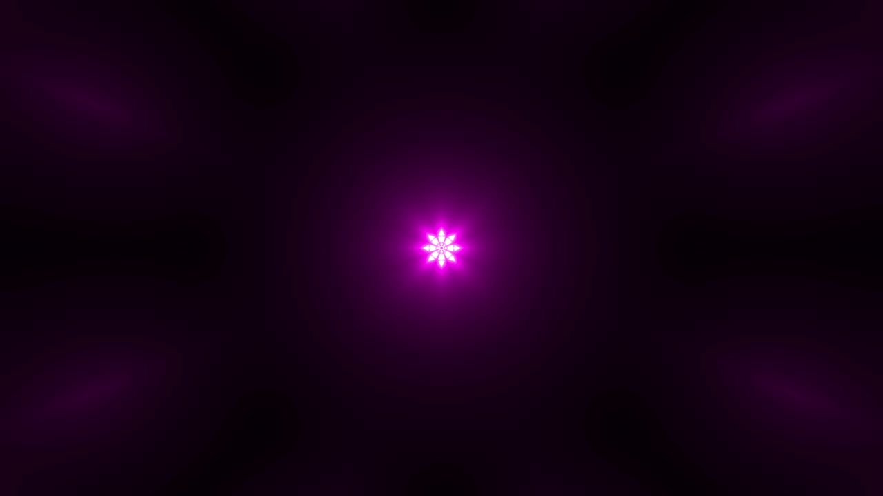 Abstract Neon Pink Geometric Pattern