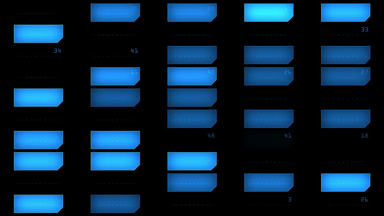 HUD element of information flashing on screen