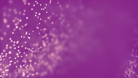 purple abstract background with glowing particles