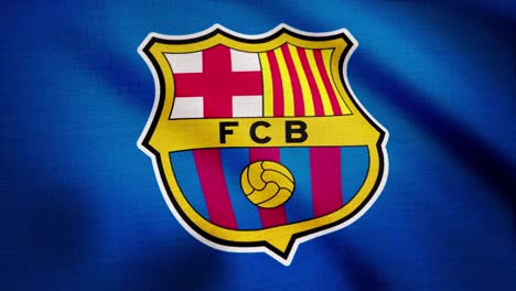 fc barcelona flag image