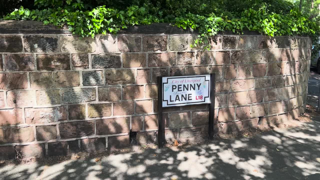 Penny Lane Street Sign Liverpool