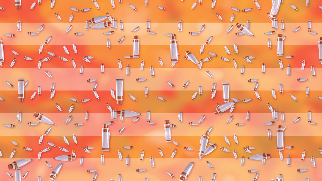 피부 관리 보습제 화장품 루프 타일 추락 배경 신선