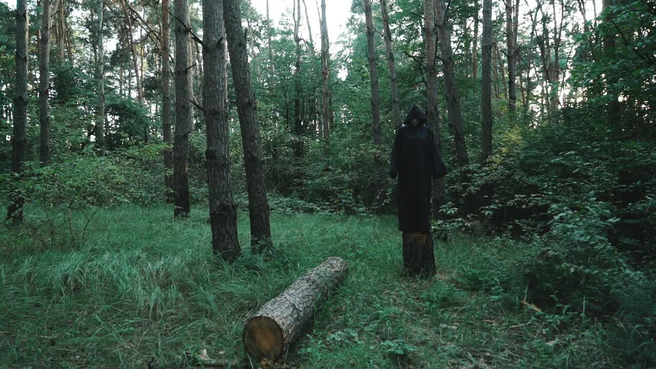 Ond heks i skovens krat. Halloweenkostume