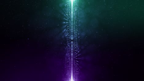 particles violet green event game trailer titles cinematic concert stage background loop