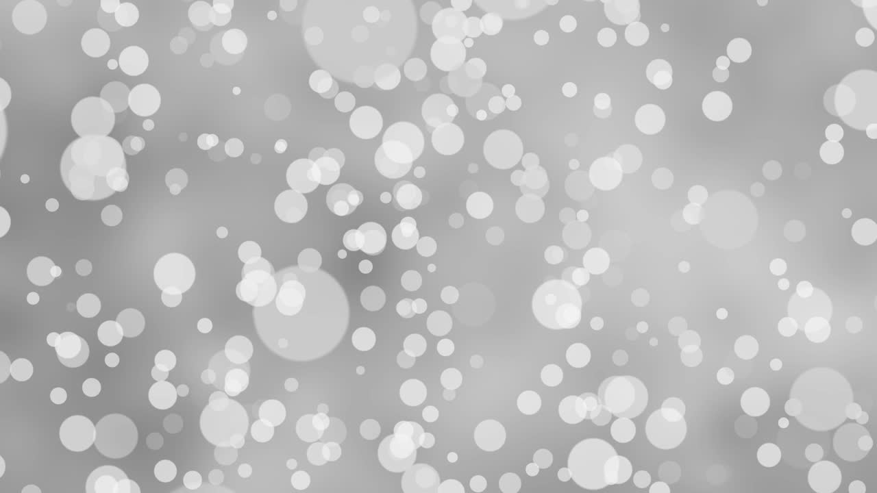 gray bokeh movimiento de luz abstracto suavemente se puede usar para el fondo de cualquier contenido. el fondo se mueve sin problemas en bucle capaz.
