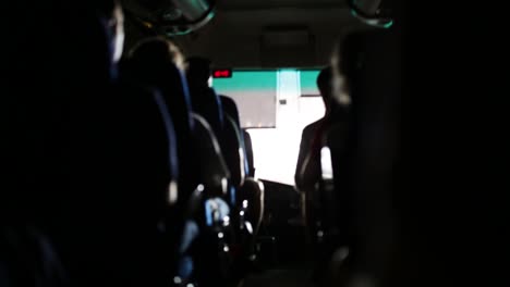 bus interior