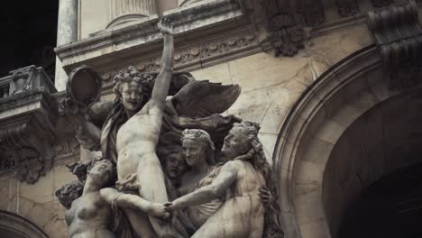 sculptures on the opera garnier