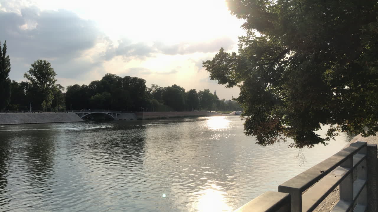 wroc의 늦은 오후 파노라마