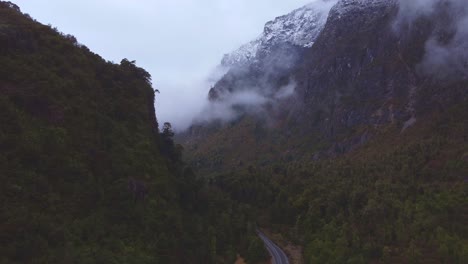 Rutas-En-Medio-De-Bosques,-Viajes-A-Través-De-Bosques