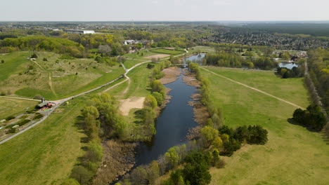 Myslecinek-nature-park-Bydgoszcz-Poland-aerial