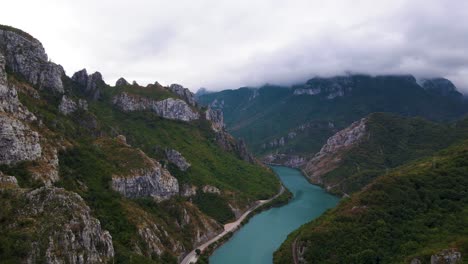 bosnia canyon landscape aerial drone 4.mp4