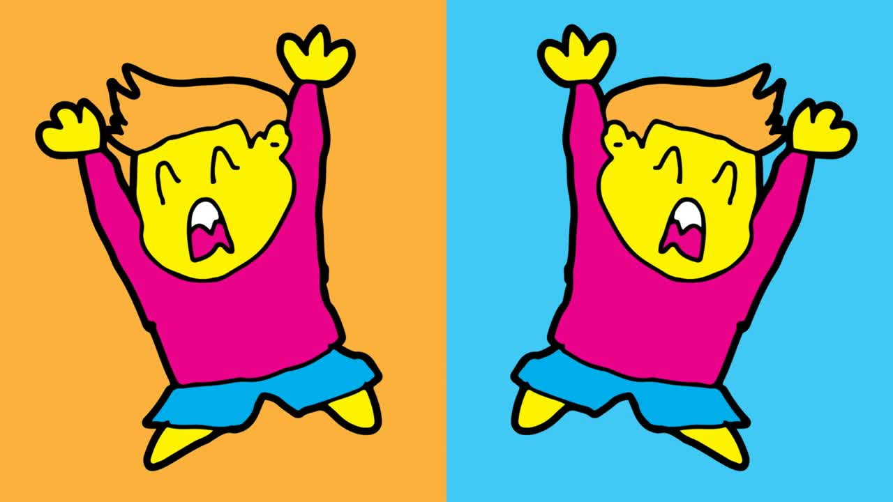 kids drawing pop art seamless background with theme of cheerful child