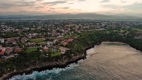 travel puerto escondido carrizalillo jungle beach destination aerial drone above