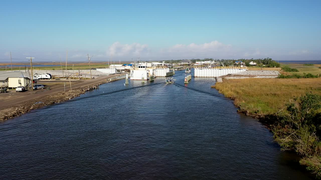 pointe aux chêne 루이지애나의 자물쇠 조감도