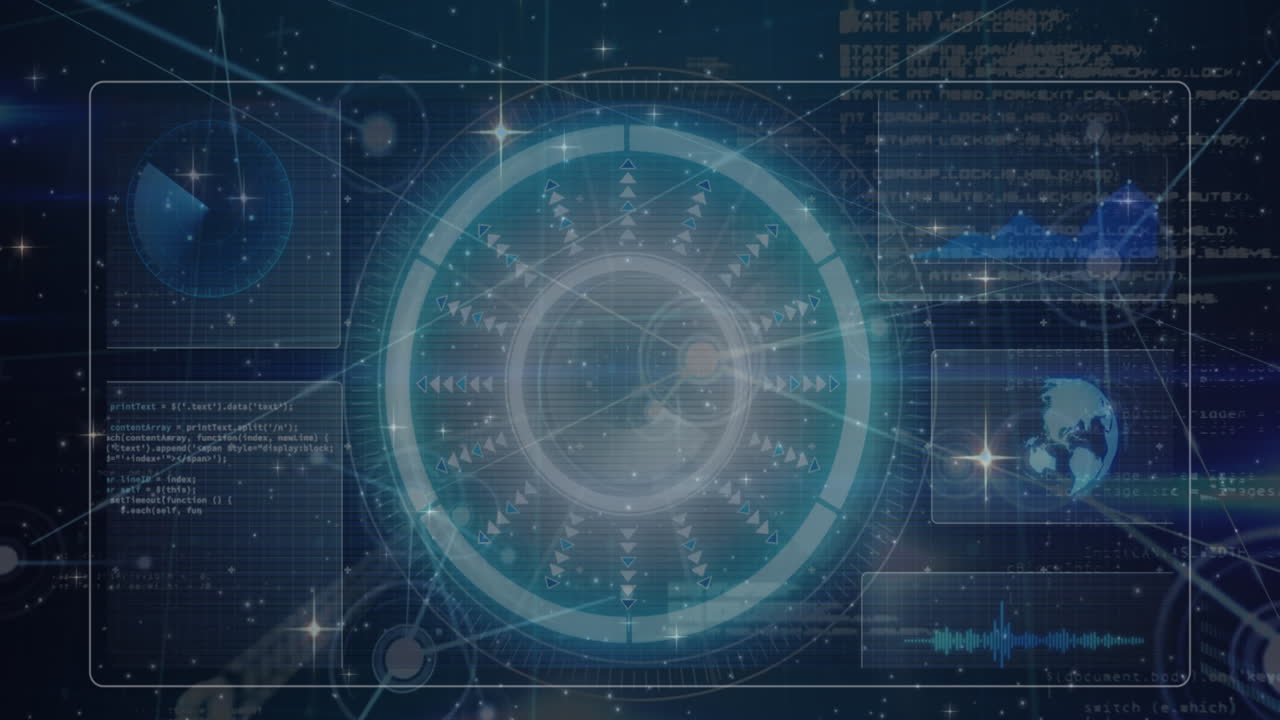 데이터 처리의 애니메이션 및 연결과 함께 범위