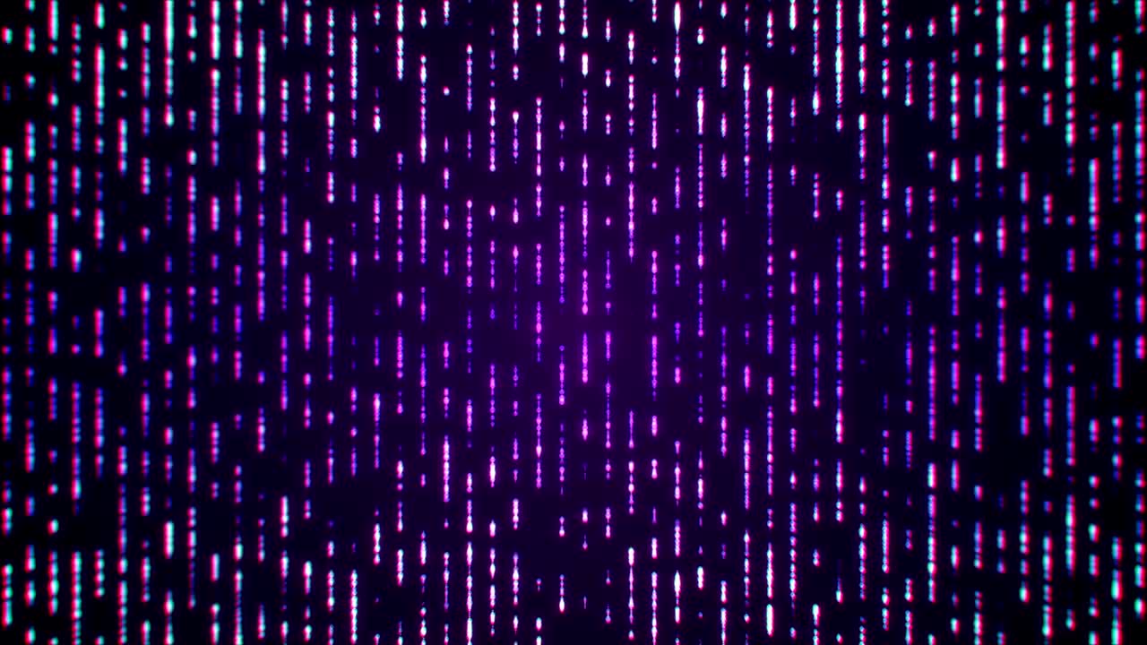 Purple Particles Abstract Background (Loopable)