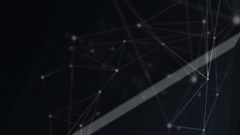 animation of networks of connections over black background