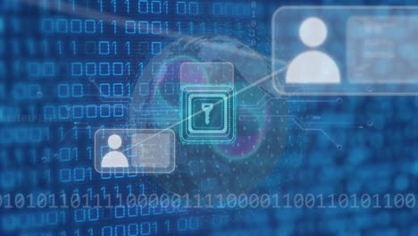 Animation-of-padlock-icon-over-binary-coding-data-processing