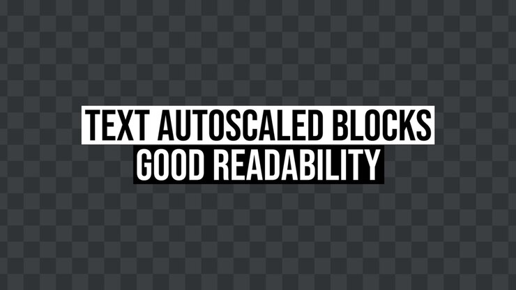 Autoresize Text Title 02 MOGRT Adobe Premiere Pro 2023
Resolution 3840×2160
RGB version included