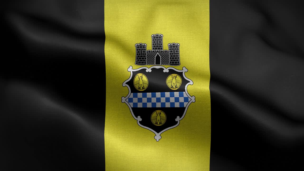 피츠버그 미국 발 루프 배경 4k