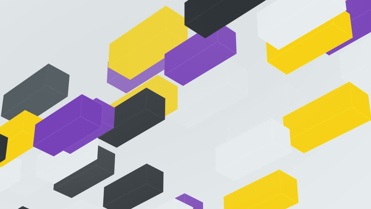 forma abstracta rectángulo y líneas