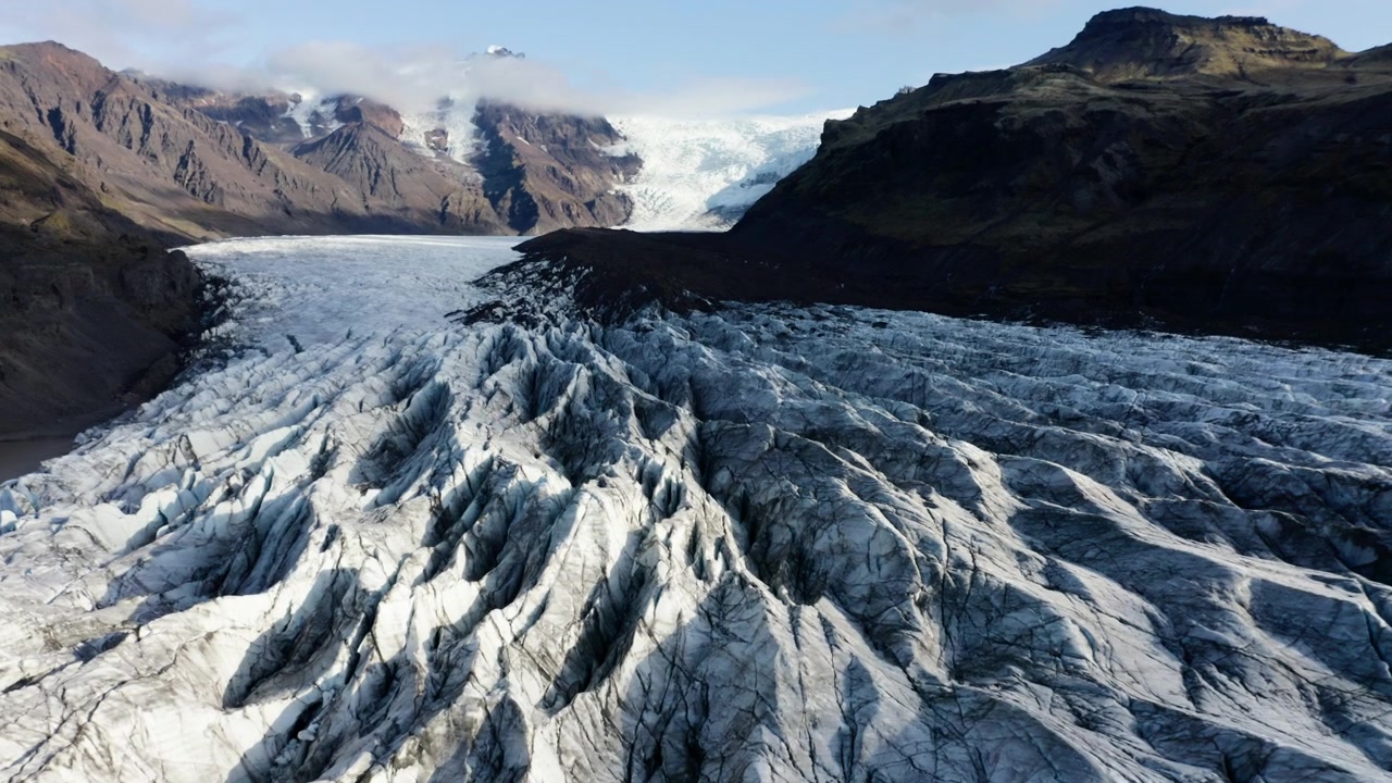 Naturens rene magi og skønhed forenes, Svinafellsjökull, guddommelig skat