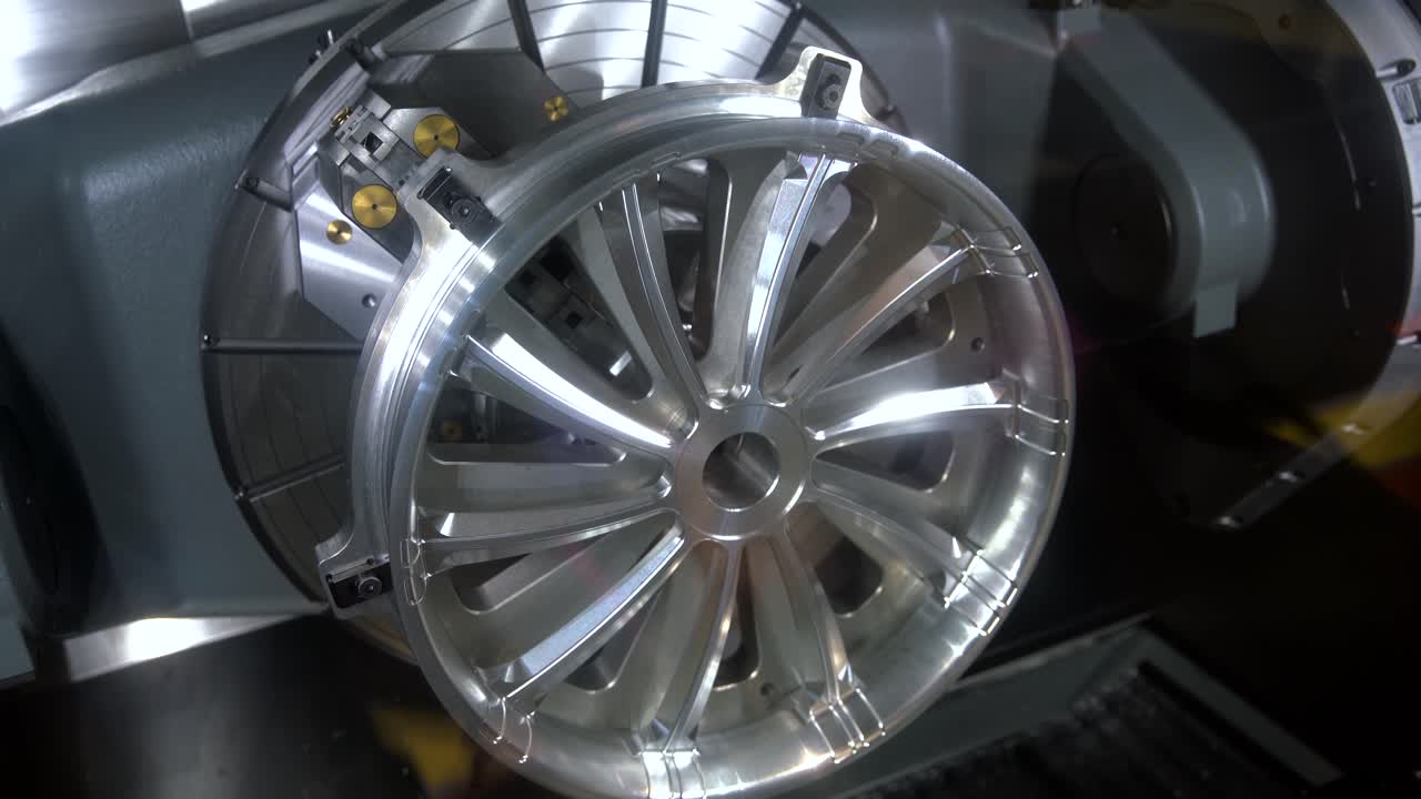 máquina de fresado cnc para el trabajo de metales.