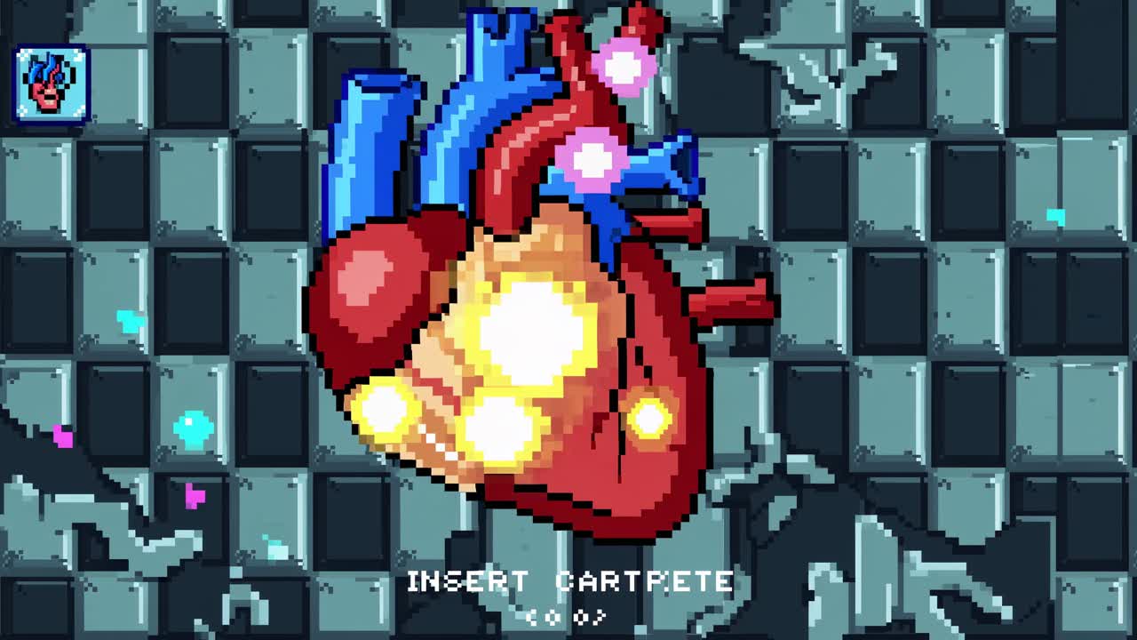 픽셀 아트 하트