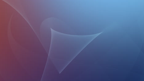 eleganz rote und blaue verlaufswellen
