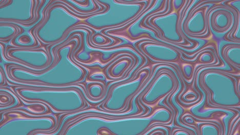 4k video animation. wavy abstract animated background. infinite loop