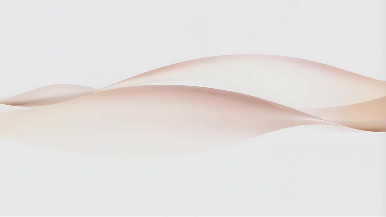 Sfondo Minimalista Astratto con Onde in Movimento 4K