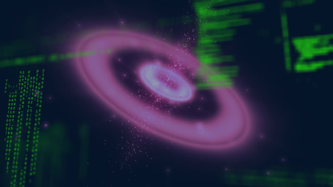 Animation of data processing and scopes scanning