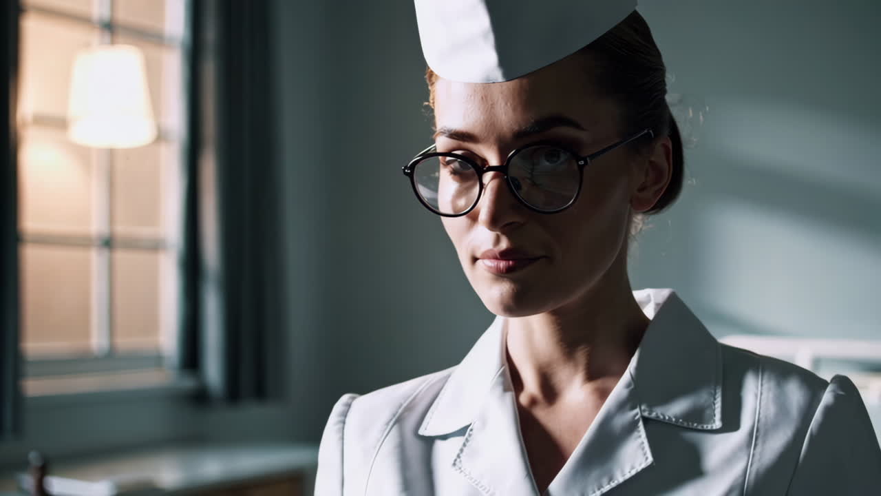 Vintage Nurse Portrait