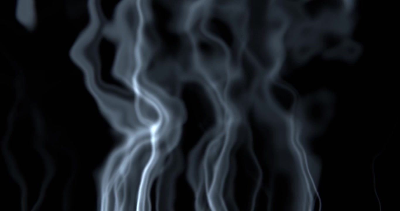 Sfondo Astratto con Onde Fluide di Fumo Neon