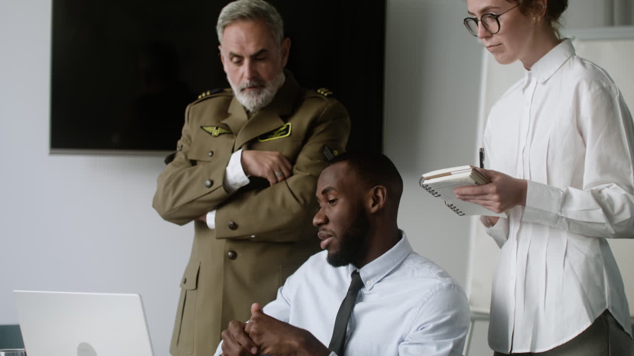 사무실에서의 비즈니스 회의