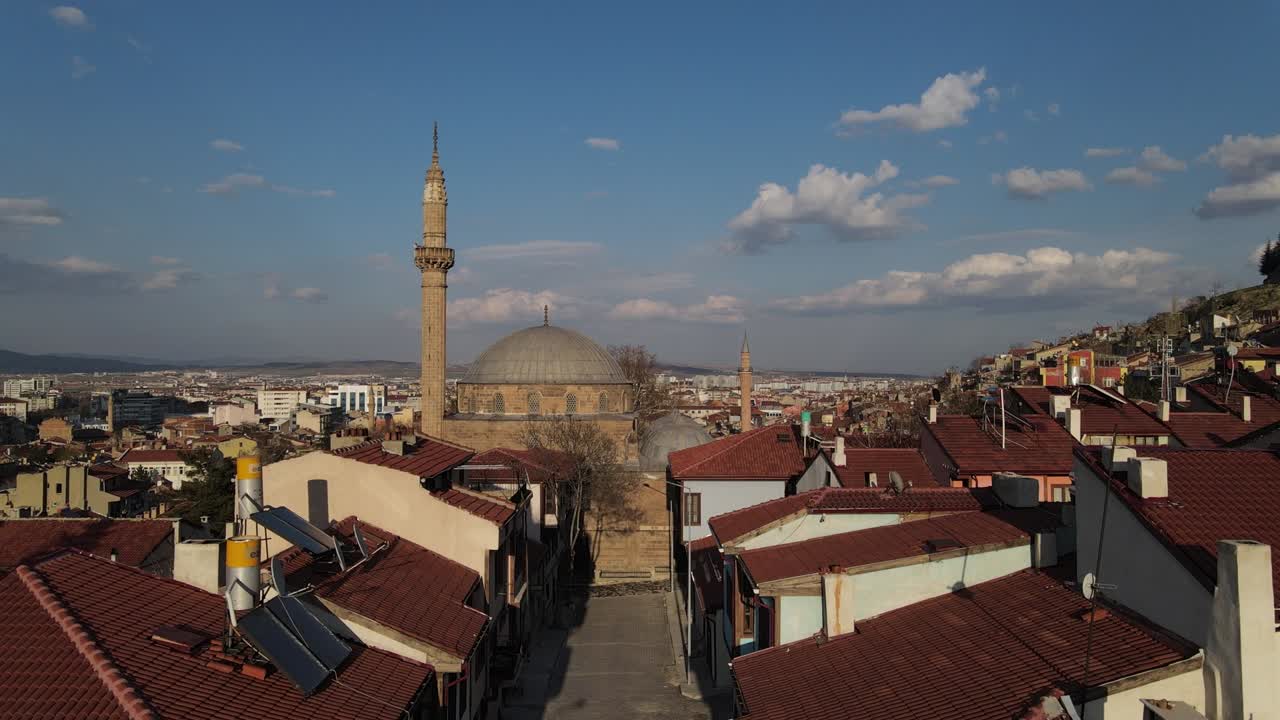 vista aérea de la mezquita histórica