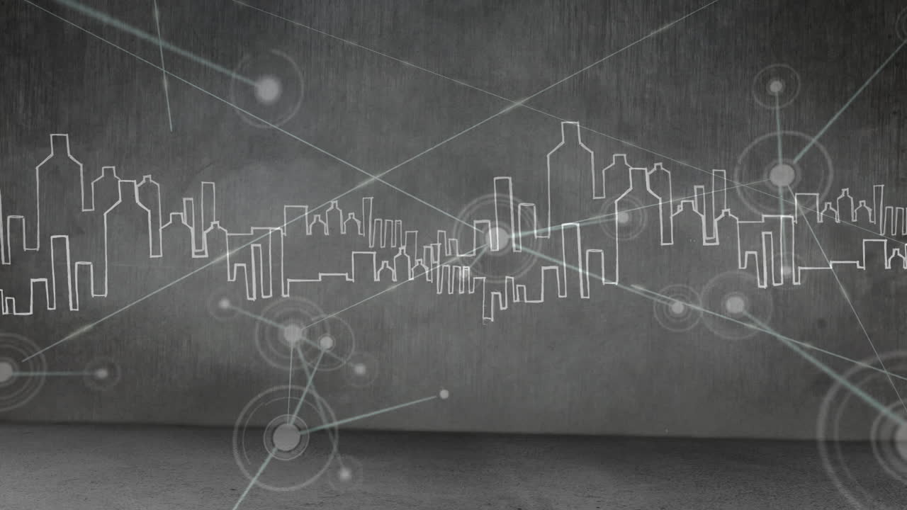 el horizonte blanco y negro