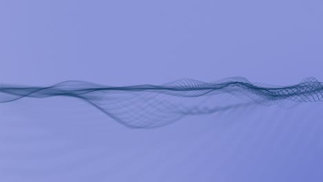 visualización de la forma de onda abstracta