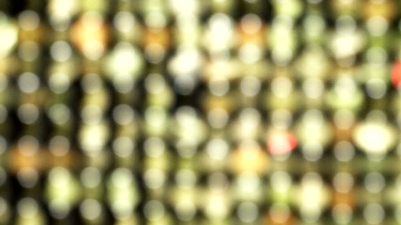 partículas mágicas de oro que parpadean.