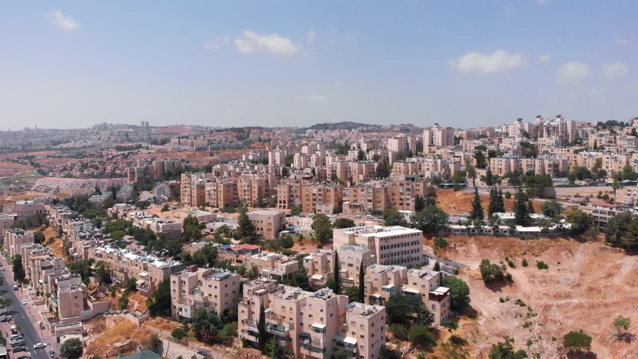 vista aérea de jerusalén