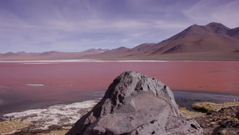 bolivia. red lake